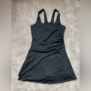 BUCKETLIST Black Active/Swim Dress with shorts